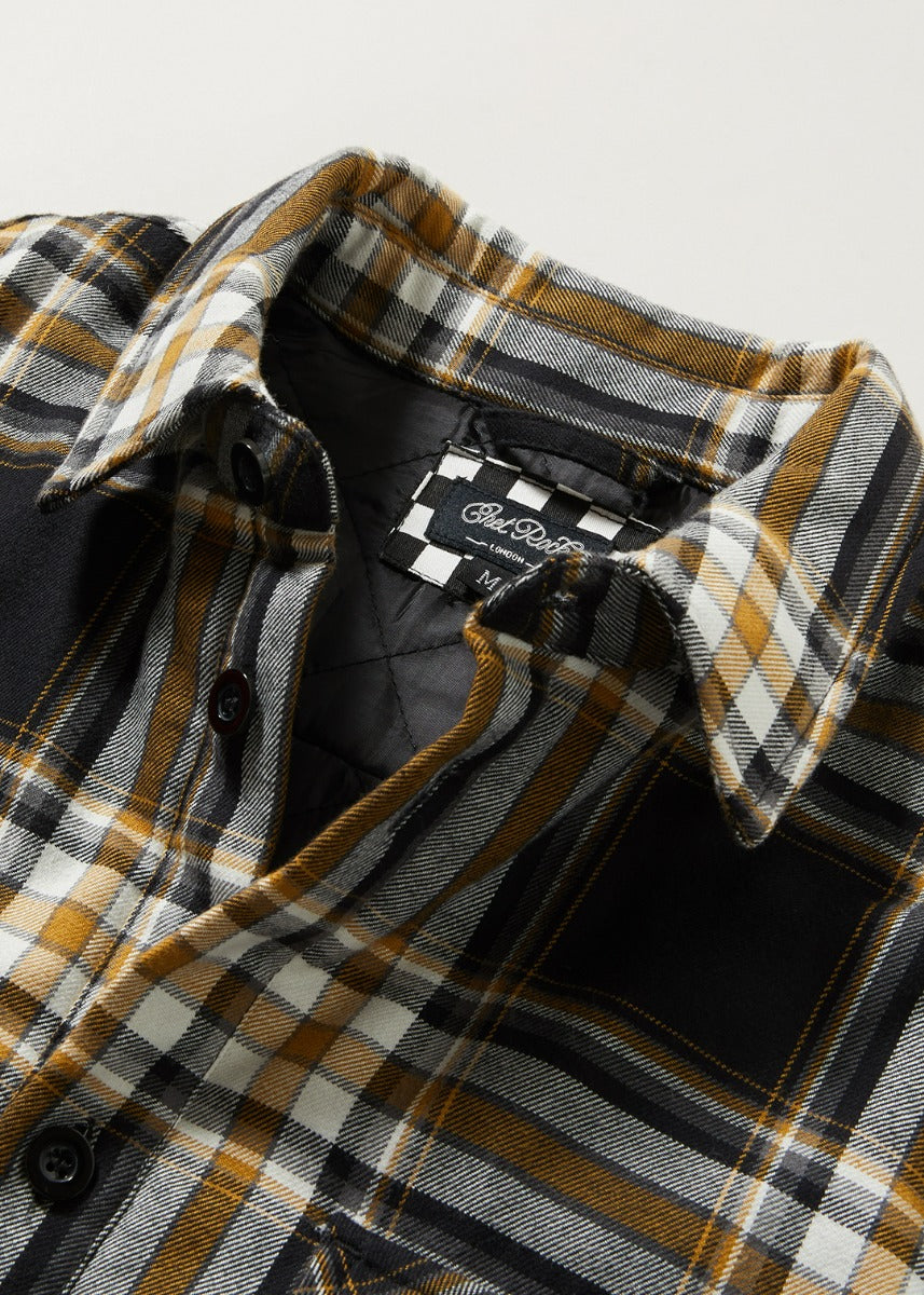 Flannel Checked Overshirt