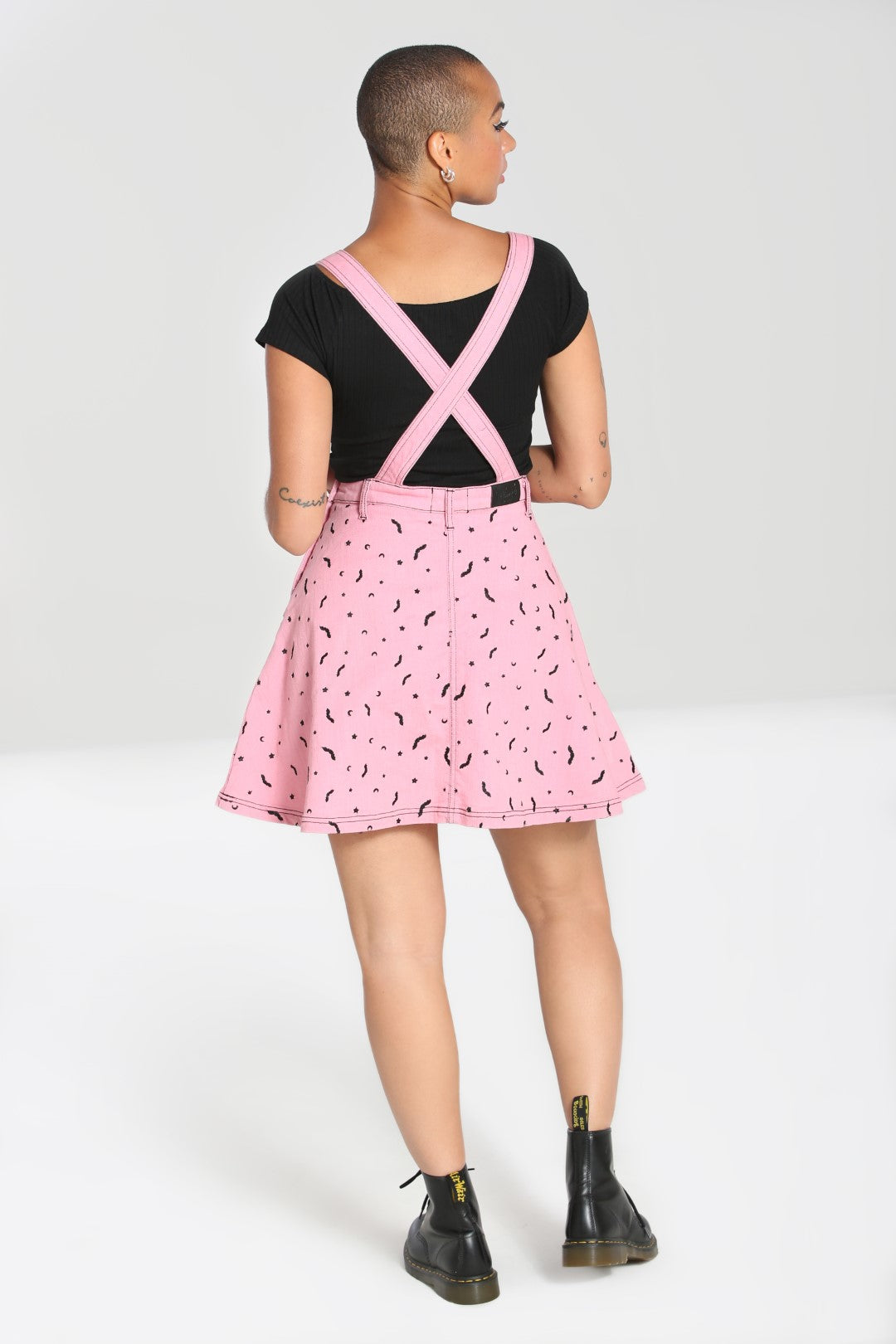 Bat Pinafore Dress